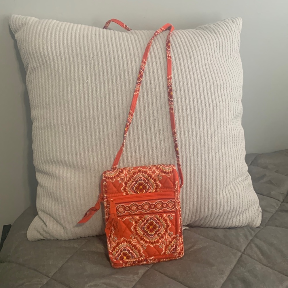 Orange Vera Bradley Crossbody Bag